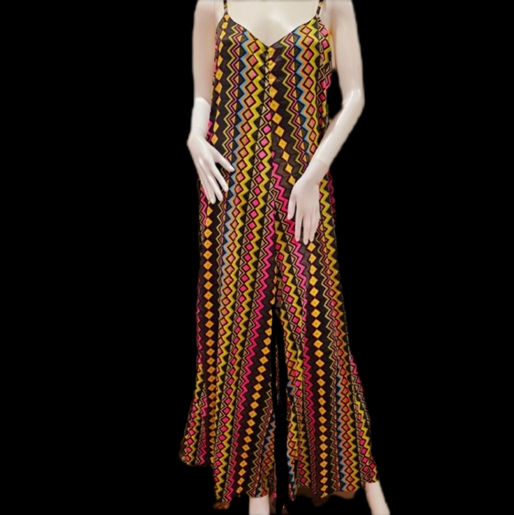 Karma Hwy Silky Wide Leg Flowy Jumper OS *4 Styles Avail* NWT - Picture 9 of 9